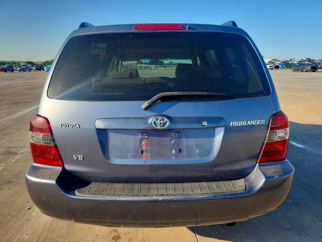 2006 Toyota Highlander VIN JTEGP21A760097943 COPART salvage auction — FRONT END, Tx - Certificate Of Title, sold $900 on 2026-07-18 (photo 6)