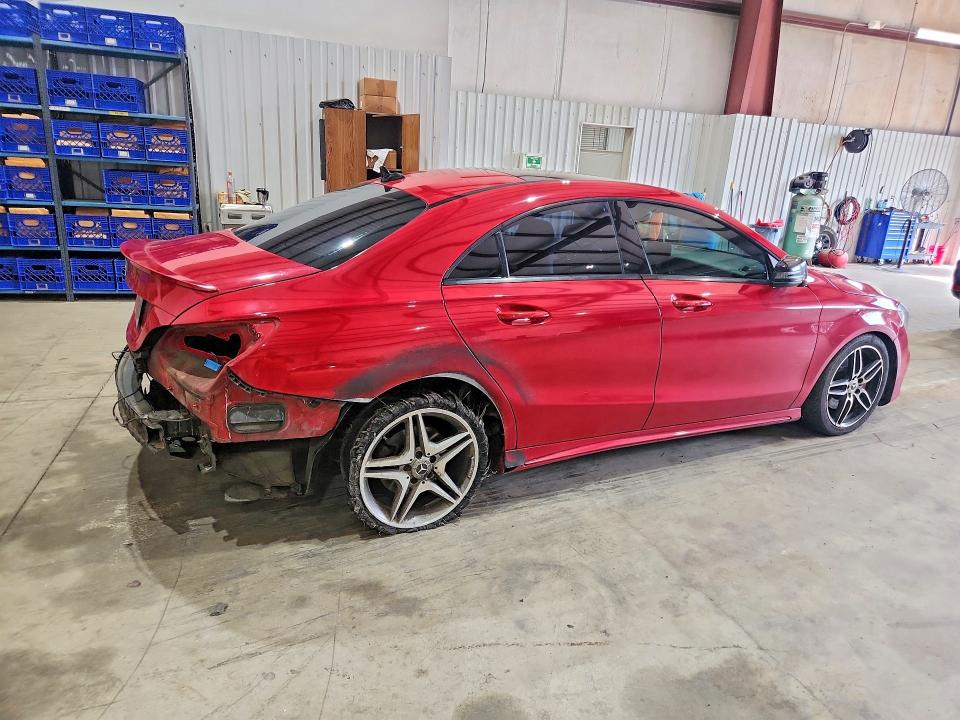 2018 Mercedes-benz Cla-klasse VIN WDDSJ4EB1JN587066 COPART salvage auction — REAR END, Tx - Salvage Vehicle Title, sold $1,500 on 2026-08-17 (photo 3)