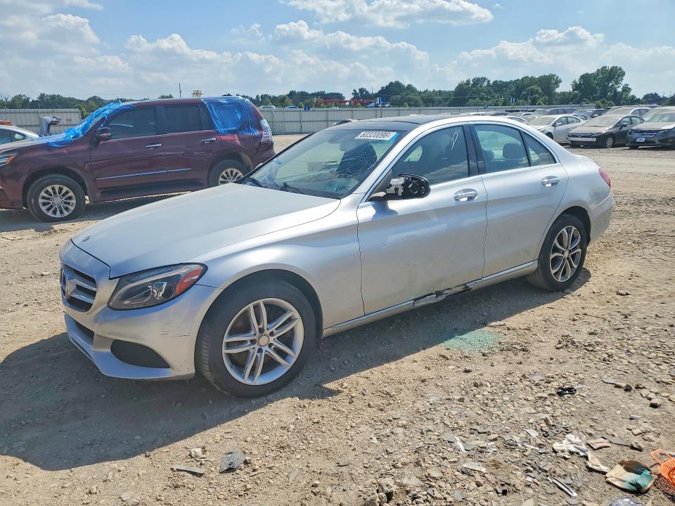 2016 Mercedes-benz C-klasse VIN WDDWF4KB8GR128075 COPART salvage auction — MINOR DENT/SCRATCHES, Va - Certificate Of Title (P), sold $5,100 on 2026-07-28 (photo 1)