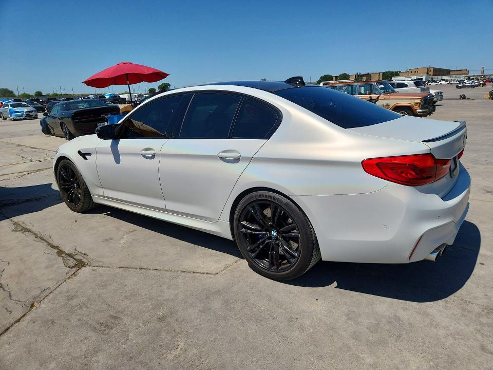 2020 BMW M5 VIN WBSJF0C09LCD38932 COPART salvage auction — NORMAL WEAR, Tn - Certificate Of Title (P), sold $35,500 on 2026-07-13 (photo 2)