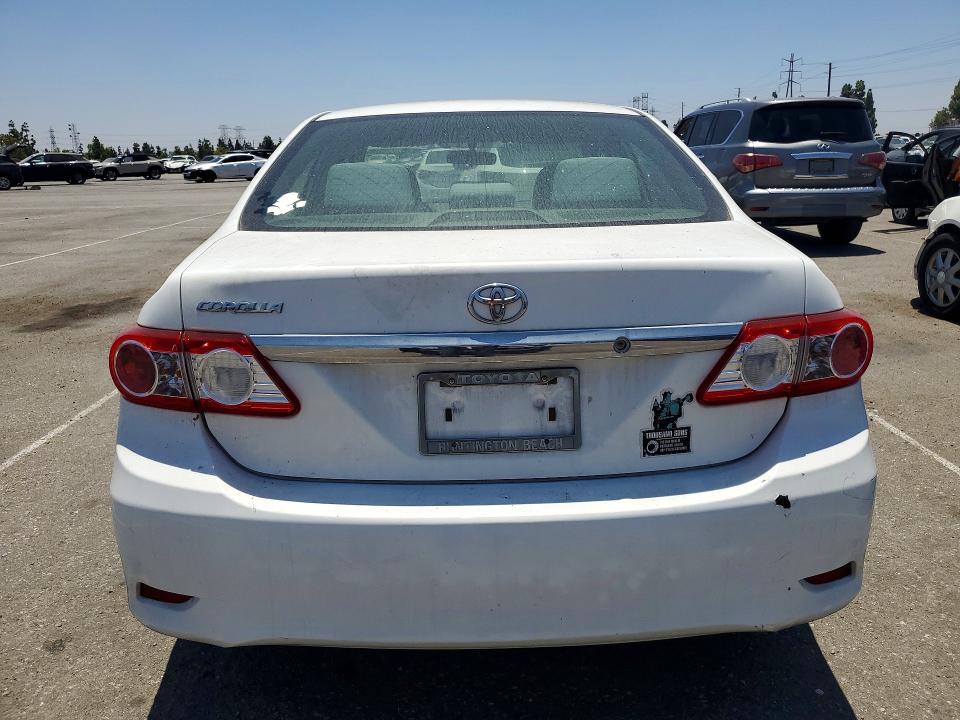 2011 Toyota Corolla VIN JTDBU4EE9B9143262 COPART salvage auction — NORMAL WEAR, Ca - Dis/Dlr/Exp Only Clean Title, sold $1,050 on 2026-07-28 (photo 6)