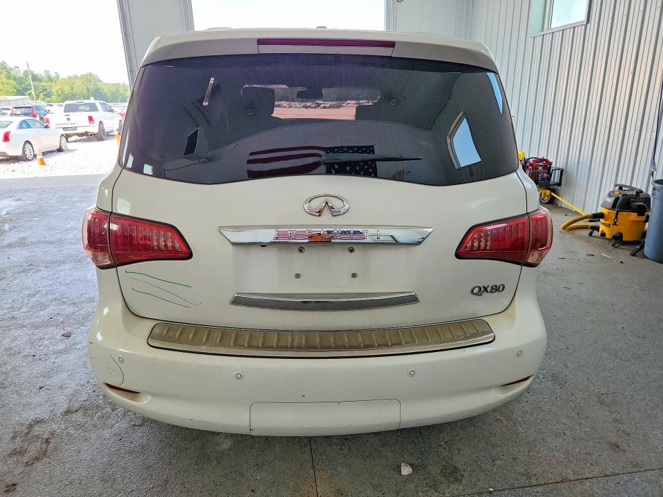 2014 Infiniti Qx80 VIN JN8AZ2NE0E9064301 COPART salvage auction — VANDALISM, Oh - Cert Of Title-Salvage, sold $1,150 on 2026-07-24 (photo 6)