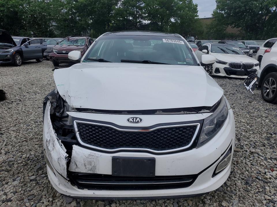 2015 Kia Optima VIN 5XXGR4A68FG432177 COPART salvage auction — FRONT END, Ma - Cert Of Title-Reconstrctd Coll, sold $575 on 2026-07-16 (photo 5)
