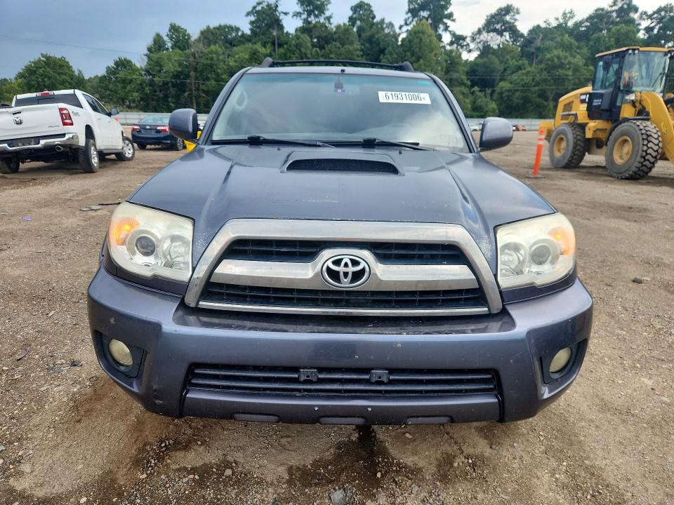 2008 Toyota 4runner VIN JTEZU14R180100271 COPART salvage auction — REAR END, LA - CERT OF TITLE-SALVAGE, sold $4,500 on 2026-07-31 (photo 5)