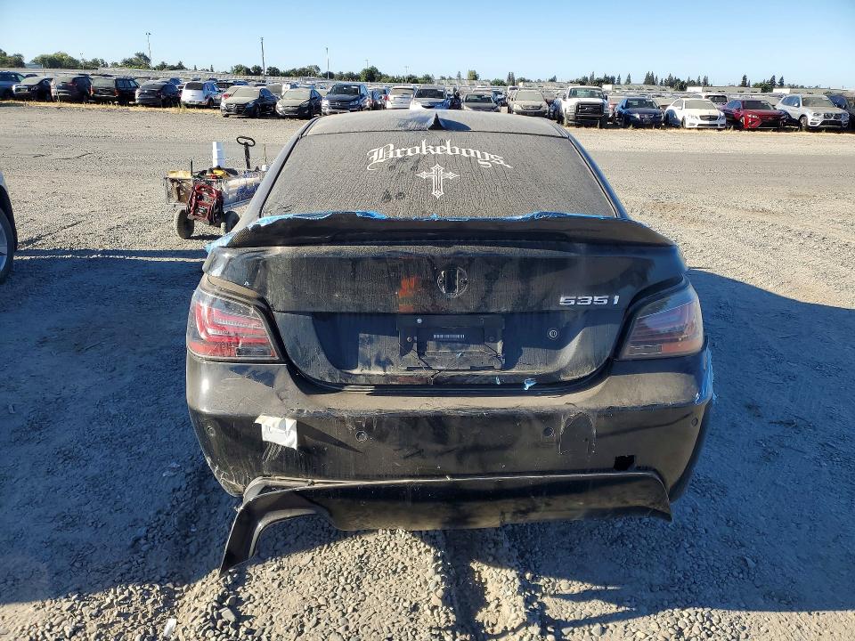 2010 BMW 5er VIN WBANV9C50AC138315 COPART salvage auction — FRONT END, Ca - Lien Papers-Clean Or Ac (P), sold $150 on 2026-08-04 (photo 6)