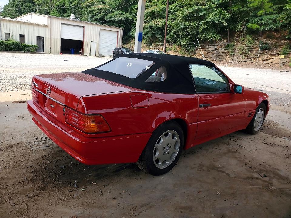 1993 Mercedes-benz 500 VIN WDBFA67E3PF075261 COPART salvage auction — MECHANICAL, Al - Certificate Of Title, sold $5,200 on 2026-07-14 (photo 3)