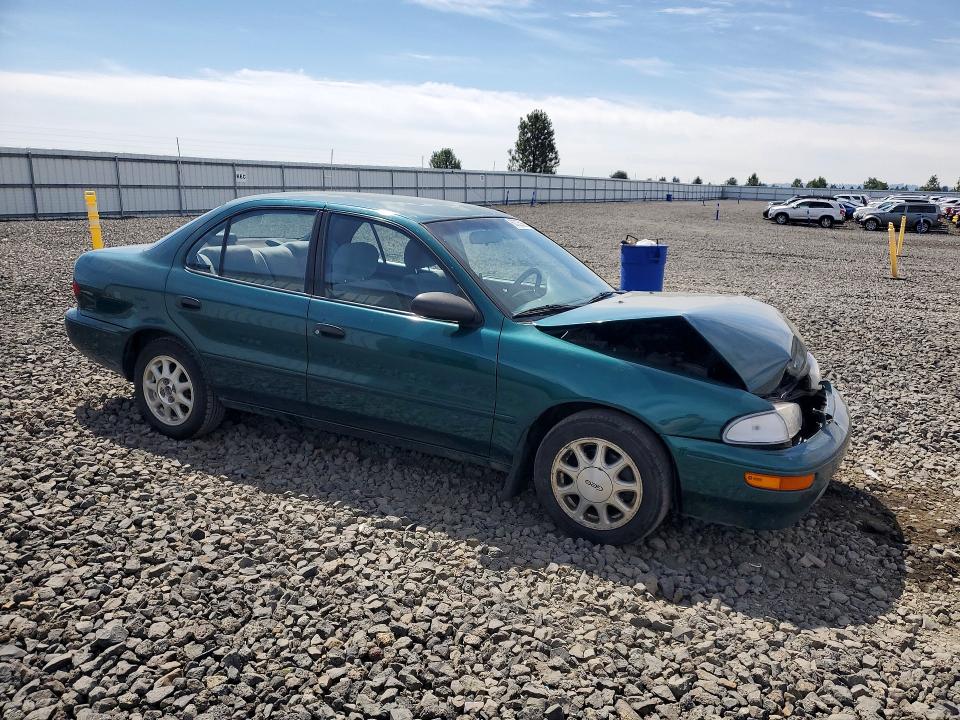 1996 Geo Prizm VIN 1Y1SK5263TZ037444 COPART salvage auction — FRONT END, WA - BILL OF SALE, sold $125 on 2026-07-29 (photo 4)