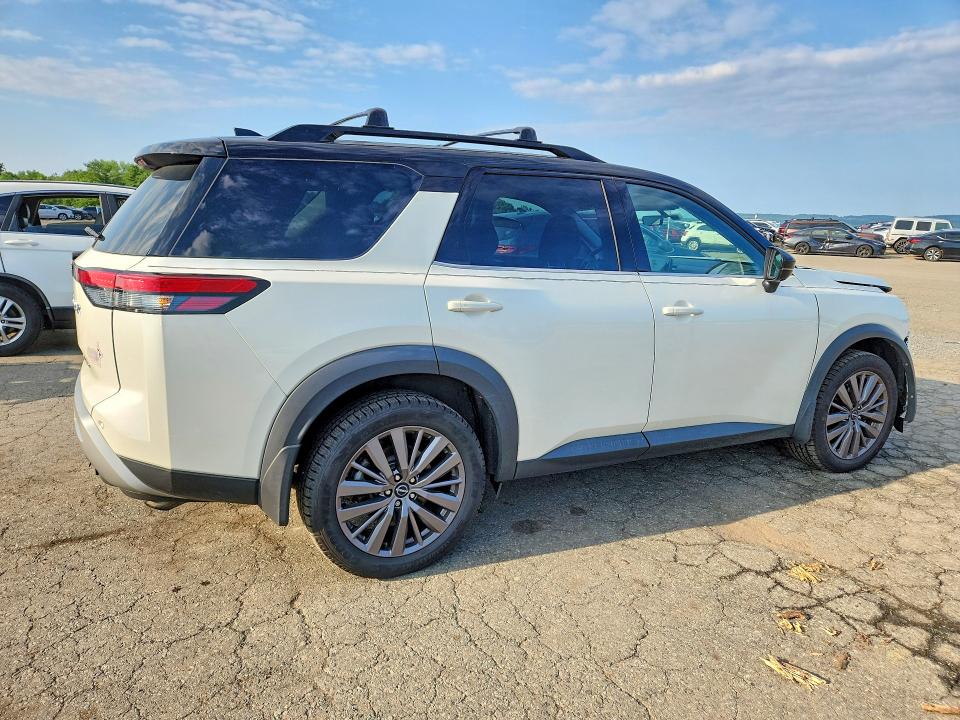 2023 Nissan Pathfinder VIN 5N1DR3CD0PC246641 COPART salvage auction — FRONT END, Pa - Certificate Of Salvage, sold $14,000 on 2026-07-31 (photo 3)