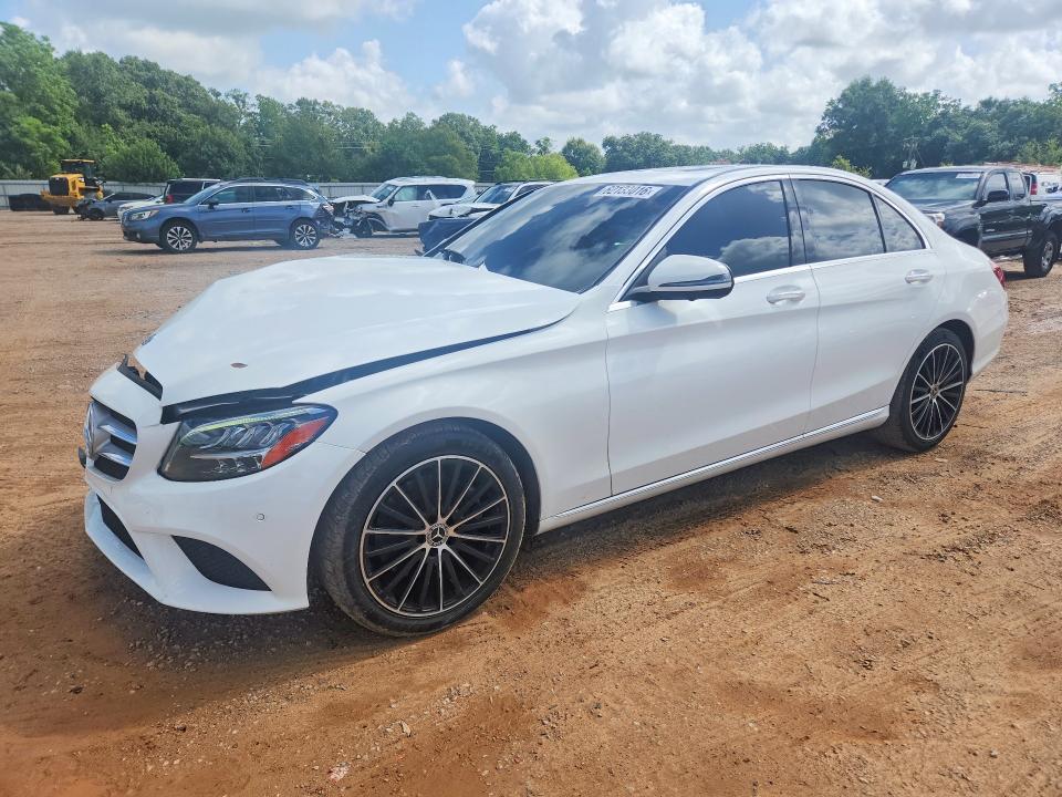 2021 Mercedes-benz C-klasse VIN W1KWF8DB0MR649033 — COPART salvage auction photo