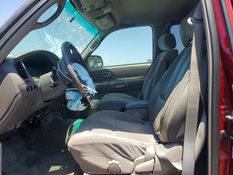 2002 Toyota Tundra VIN 5TBRT34182S316127 COPART salvage auction — FRONT END, CA - SALVAGE CERTIFICATE, sold $1,250 on 2026-07-27 (photo 7)