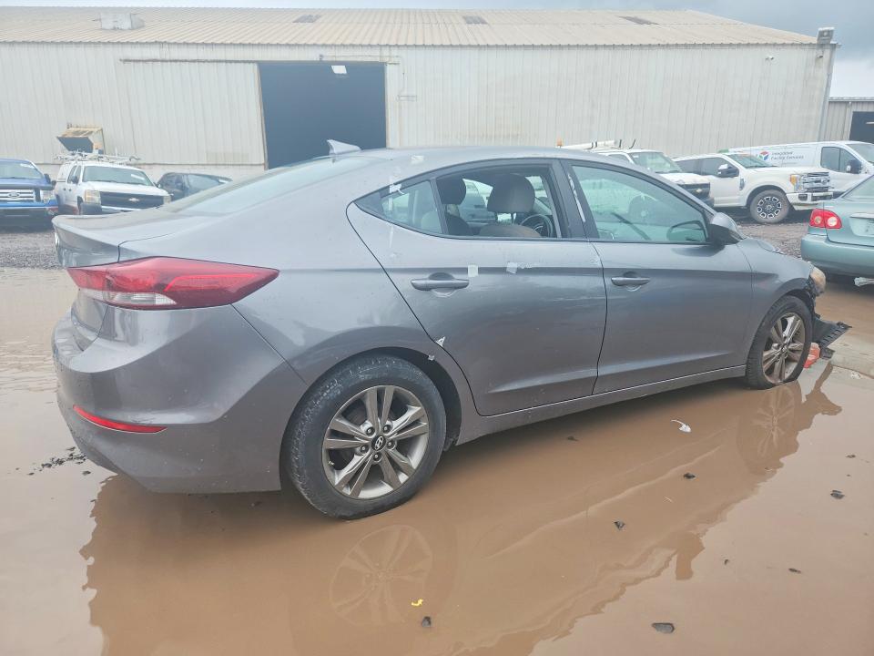 2017 Hyundai Elantra VIN KMHD84LF9HU371322 COPART salvage auction — VANDALISM, Pa - Cert Of Title, sold $1,450 on 2026-07-15 (photo 3)