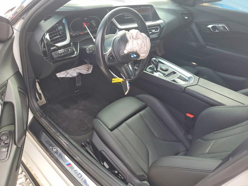 2021 BMW Z4 VIN WBAHF9C08MWX37304 COPART salvage auction — FRONT END, Fl - Cert Of Title Slvg Rebuildable, sold $14,200 on 2026-07-28 (photo 8)