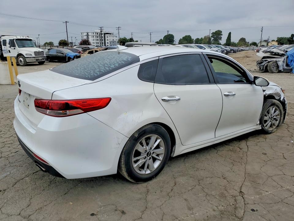 2016 Kia Optima VIN KNAGT4L3XG5076080 COPART salvage auction — FRONT END, Ca - Salvage Certificate, sold $1,350 on 2026-07-16 (photo 3)