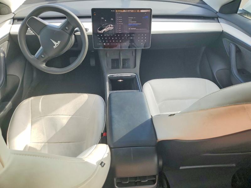 2023 Tesla Model 3 VIN 5YJ3E1EA3PF466653 COPART salvage auction — REAR END, Salvage Title, sold $8,100 on 2026-07-20 (photo 8)