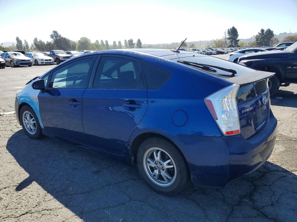 2010 Toyota Prius VIN JTDKN3DUXA0145833 COPART salvage auction — FRONT END, Ca - Salvage Certificate, sold $600 on 2026-07-24 (photo 2)
