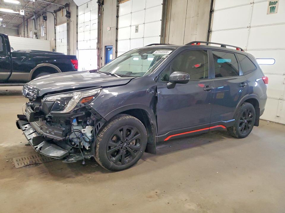 2024 Subaru Forester VIN JF2SKAGC7RH410755 COPART salvage auction — FRONT END, MN - CERT OF TITLE-SALVAGE, sold $225 on 2026-07-30 (photo 1)