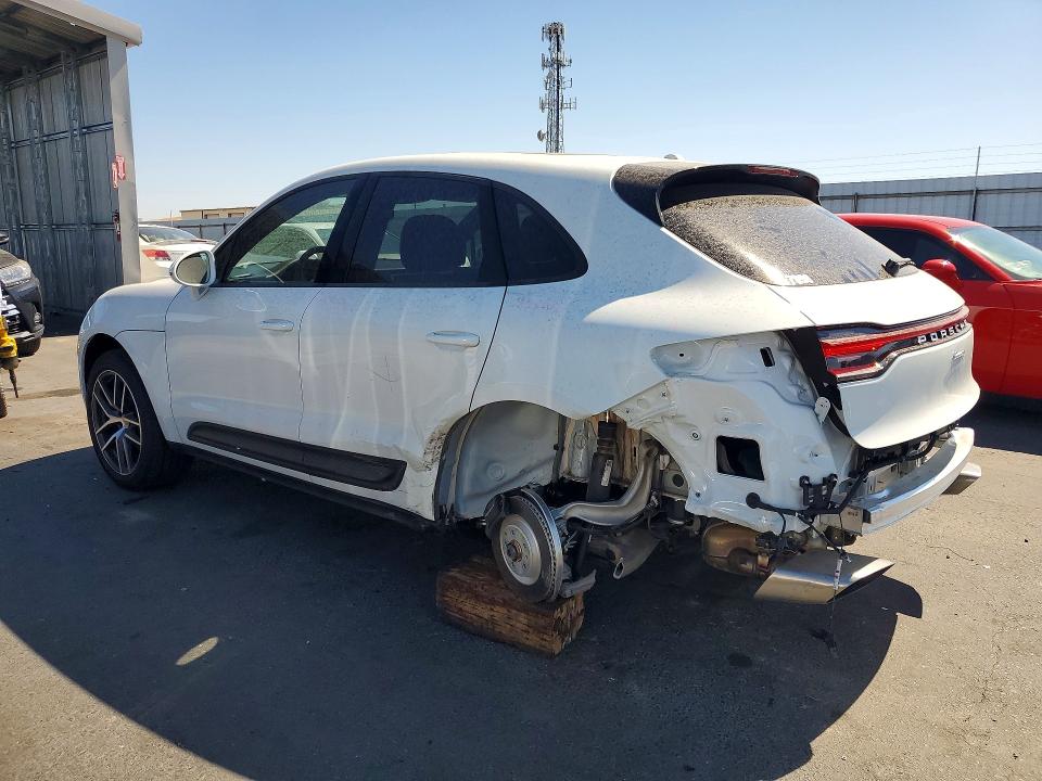 2026 Porsche Macan VIN WP1AA2A51TLB10645 COPART salvage auction — REAR END, Ca - Salvage Certificate, sold $36,500 on 2026-07-16 (photo 2)