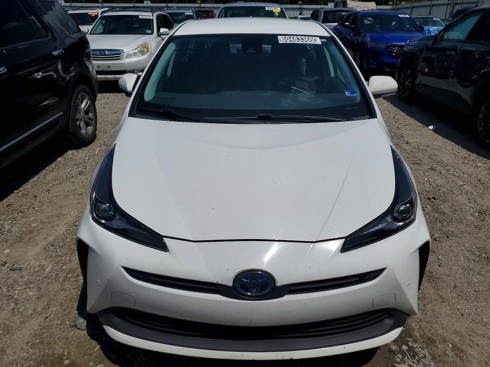 2022 Toyota Prius VIN JTDKAMFU7N3159496 COPART salvage auction — SIDE, FL - CERTIFICATE OF TITLE, sold $6,100 on 2026-07-20 (photo 5)