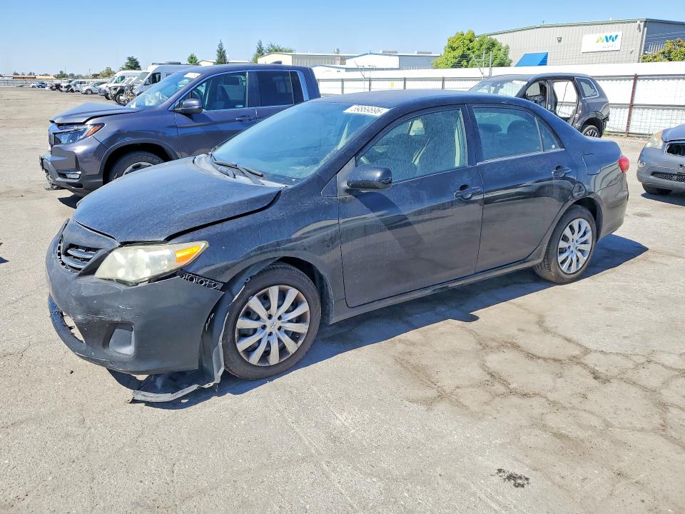2013 Toyota Corolla VIN 5YFBU4EE9DP122280 COPART salvage auction — FRONT END, Ca - Salvage Certificate, sold $975 on 2026-07-17 (photo 1)