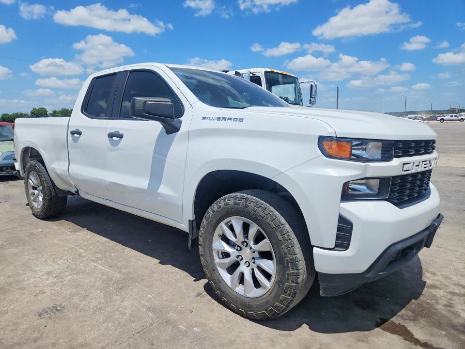 2021 Chevrolet Silverado VIN 1GCRWBEK9MZ367377 COPART salvage auction — SIDE, Tx - Certificate Of Title (P), sold $8,800 on 2026-07-30 (photo 4)