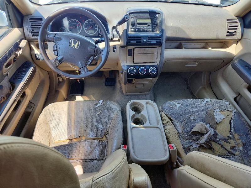 2005 Honda Cr-v VIN SHSRD78955U336395 COPART salvage auction — FRONT END, CT - CERTIFICATE OF TITLE, sold $525 on 2026-07-31 (photo 8)