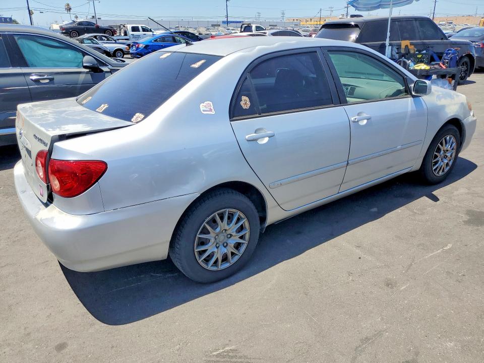 2006 Toyota Corolla VIN JTDBR32E460090156 COPART salvage auction — VANDALISM, Ca - Cert Of Title-Salvaged, sold $775 on 2026-07-29 (photo 3)