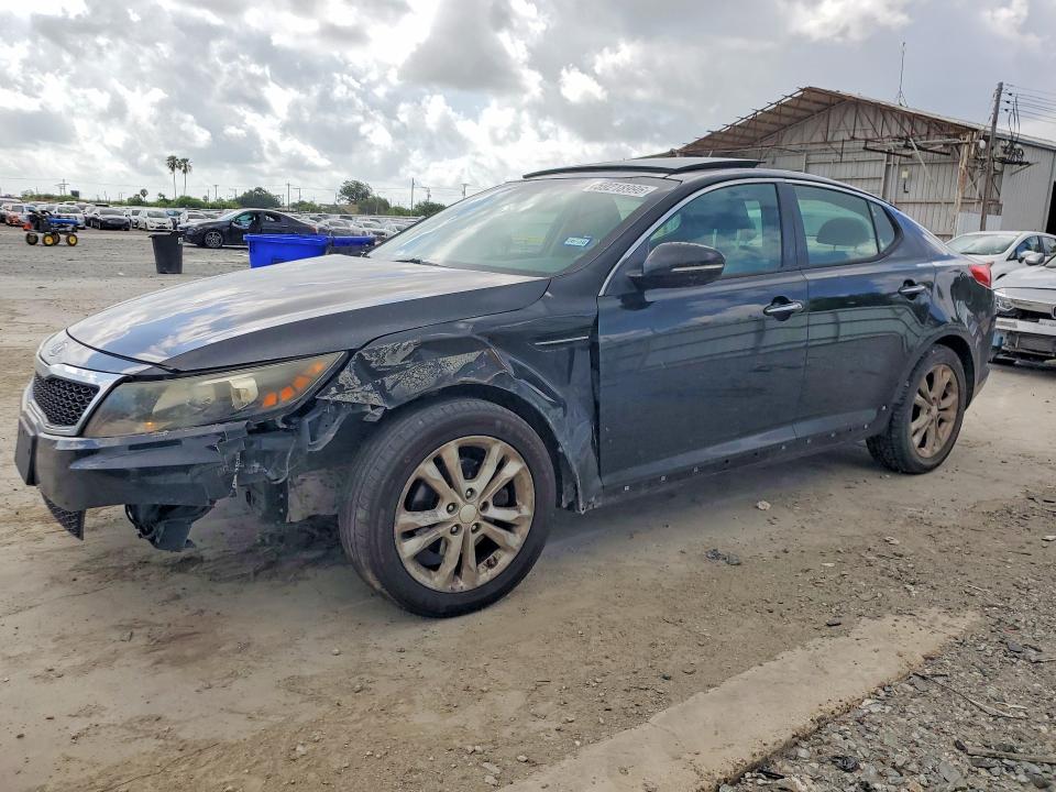 2012 Kia Optima VIN 5XXGN4A74CG040765 COPART salvage auction — FRONT END, TX - CERTIFICATE OF TITLE, sold $300 on 2026-07-28 (photo 1)