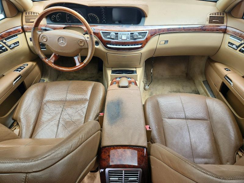 2009 Mercedes-benz S class VIN WDDNG71XX9A241227 COPART salvage auction — MINOR DENT/SCRATCHES, Oh - Certificate Of Title (P), sold $3,200 on 2026-08-03 (photo 8)