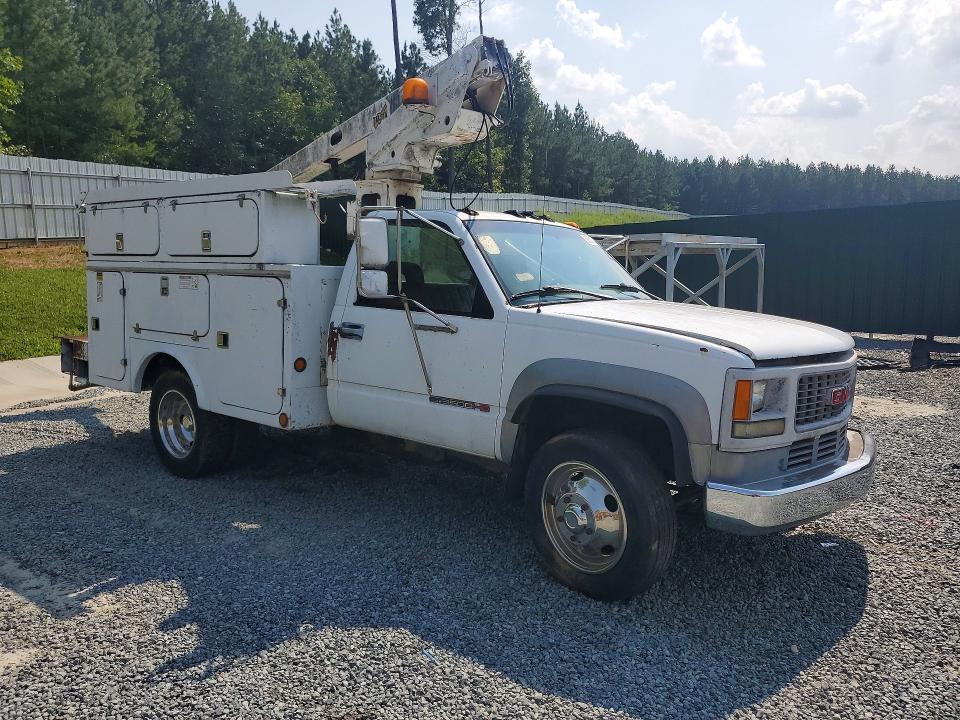1995 Gmc SIERRA VIN 1GDKC34NXSJ527592 COPART salvage auction — NORMAL WEAR, Nc - Dealer Only Clean Title, sold $450 on 2026-08-27 (photo 4)