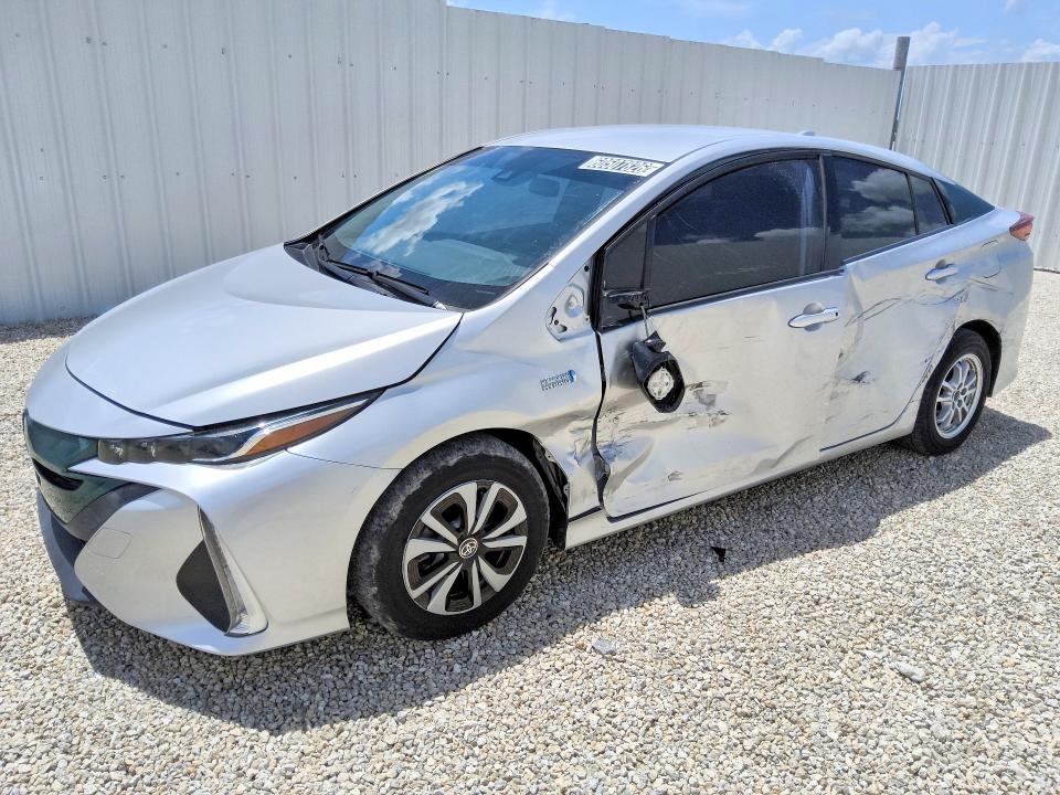 2018 Toyota Prius prime VIN JTDKARFPXJ3102873 COPART salvage auction — SIDE, Fl - Certificate Of Title, sold $4,550 on 2026-07-28 (photo 1)