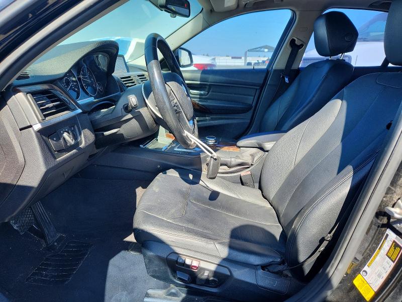2014 BMW 3 series VIN WBA3D3C57EK155857 COPART salvage auction — REAR END, Ca - Cert Of Title-Salvaged, sold $350 on 2026-07-28 (photo 7)