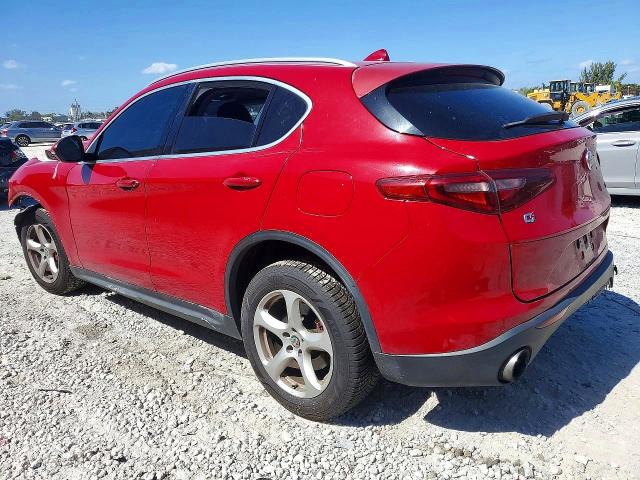 2018 Alfa romeo Stelvio VIN ZASFAKAN3J7B81138 COPART salvage auction — FRONT END, Fl - Cert Of Title Slvg Rebuildable, sold $2,900 on 2026-07-27 (photo 2)
