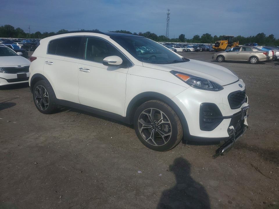 2020 Kia Sportage VIN KNDPR3A67L7739919 COPART salvage auction — FRONT END, Va - Cert Of Title - Salvage, sold $4,450 on 2026-07-29 (photo 4)