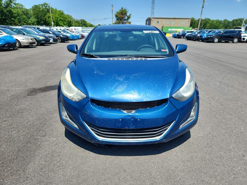 2015 Hyundai Elantra VIN KMHDH4AE6FU446999 COPART salvage auction — MINOR DENT/SCRATCHES, Va - Certificate Of Title, sold $125 on 2026-07-28 (photo 5)