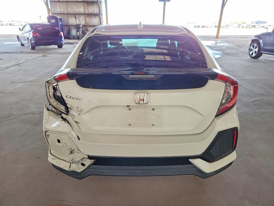 2017 Honda Civic VIN SHHFK7H51HU429107 COPART salvage auction — REAR END, Az - Cert Of Title - Salvage, sold $450 on 2026-07-27 (photo 6)