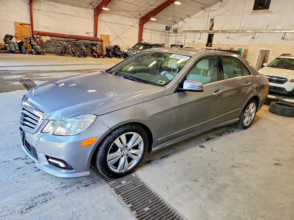 2011 Mercedes-benz E-klasse VIN WDDHF2EB6BA444350 COPART salvage auction — FRONT END, Vt - Cert Of Title-Salvage Vehicle, sold $3,500 on 2026-08-17 (photo 1)