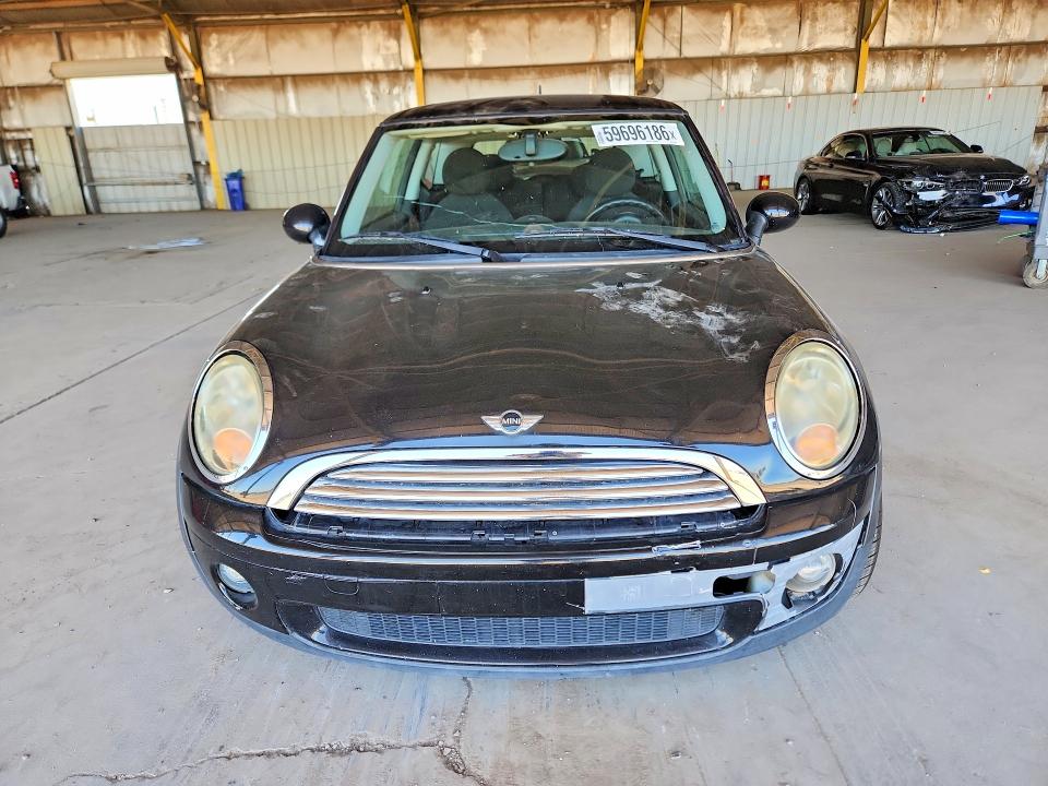 2010 Mini Cooper VIN WMWMF3C51ATZ61308 COPART salvage auction — FRONT END, AZ - CERT OF TITLE-RESTORED SALVAGE, sold $700 on 2026-07-13 (photo 5)