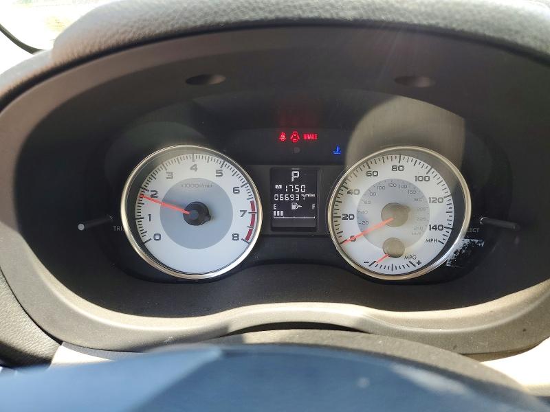 2013 Subaru Impreza VIN JF1GJAK68DH020772 COPART salvage auction — FRONT END, Ny - Mv-907A Salvage Certificate, sold $500 on 2026-07-22 (photo 9)