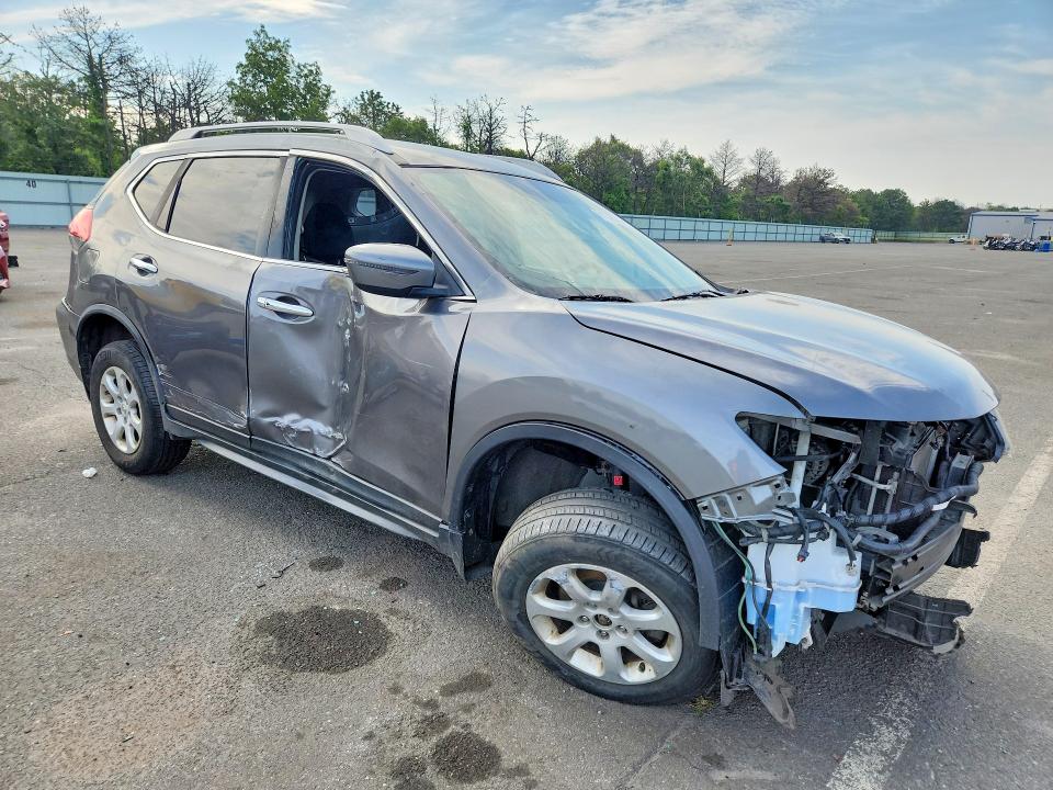 2017 Nissan Rogue VIN JN8AT2MV0HW266662 COPART salvage auction — FRONT END, Ny - Mv-907A Salvage Certificate, sold $475 on 2026-07-27 (photo 4)
