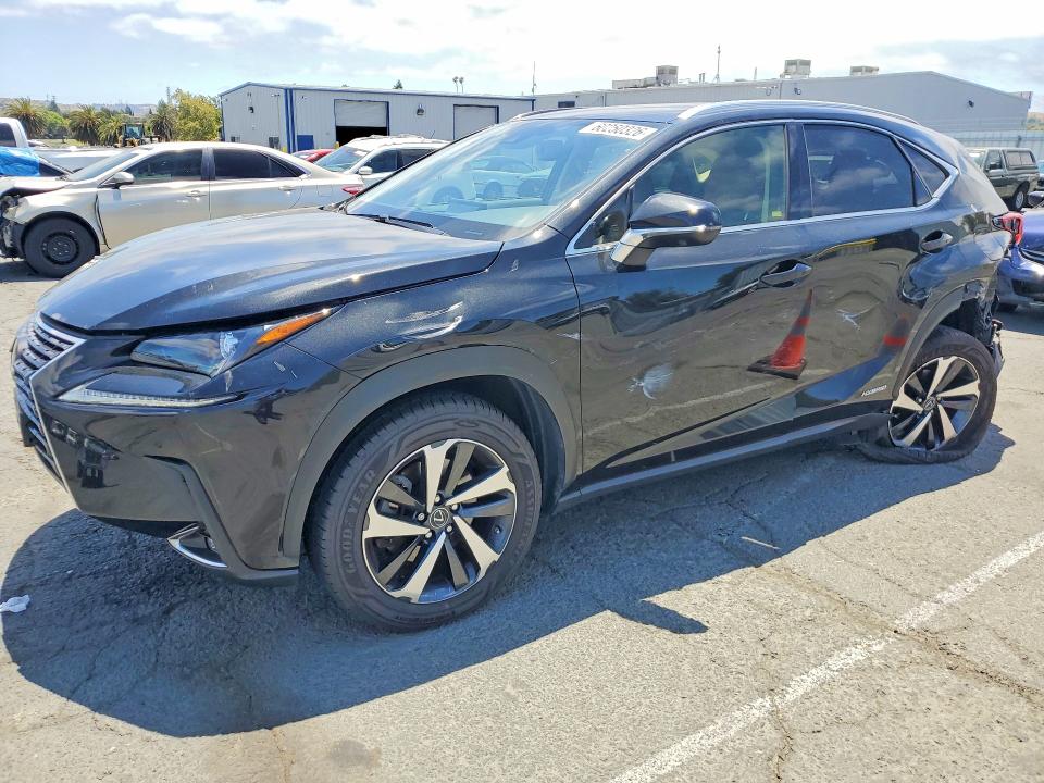 2021 Lexus VIN JTJGJRDZ1M2169671 COPART salvage auction — REAR END, Ca - Salvage Certificate, sold $10,900 on 2026-07-31 (photo 1)