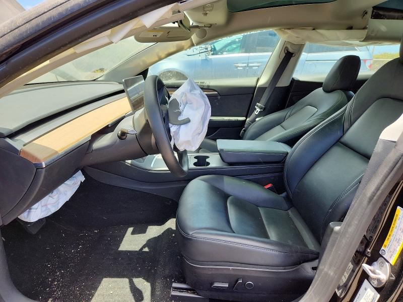 2023 Tesla Model 3 VIN 5YJ3E1EA3PF431692 COPART salvage auction — FRONT END, Hi - Certificate Of Salvage, sold $2,650 on 2026-08-24 (photo 7)
