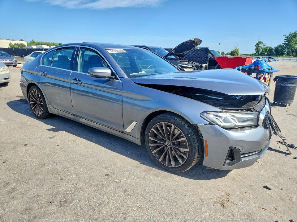 2022 BMW 5er VIN WBA53BJ0XNWX49493 COPART salvage auction — FRONT END, Fl - Cert Of Title Slvg Rebuildable, sold $17,300 on 2026-08-11 (photo 4)