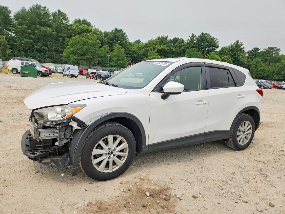 2013 Mazda Cx-5 VIN JM3KE4CE2D0165554 COPART salvage auction — FRONT END, MA - CERT OF TITLE-RECONSTRCTD COLL, sold $2,800 on 2026-07-27 (photo 1)