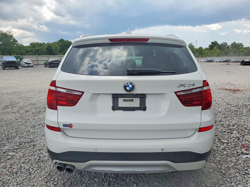 2017 BMW VIN 5UXWX9C52H0T09092 COPART salvage auction — FRONT END, Al - Cert Of Title-Salvage Title, sold $2,150 on 2026-07-28 (photo 6)