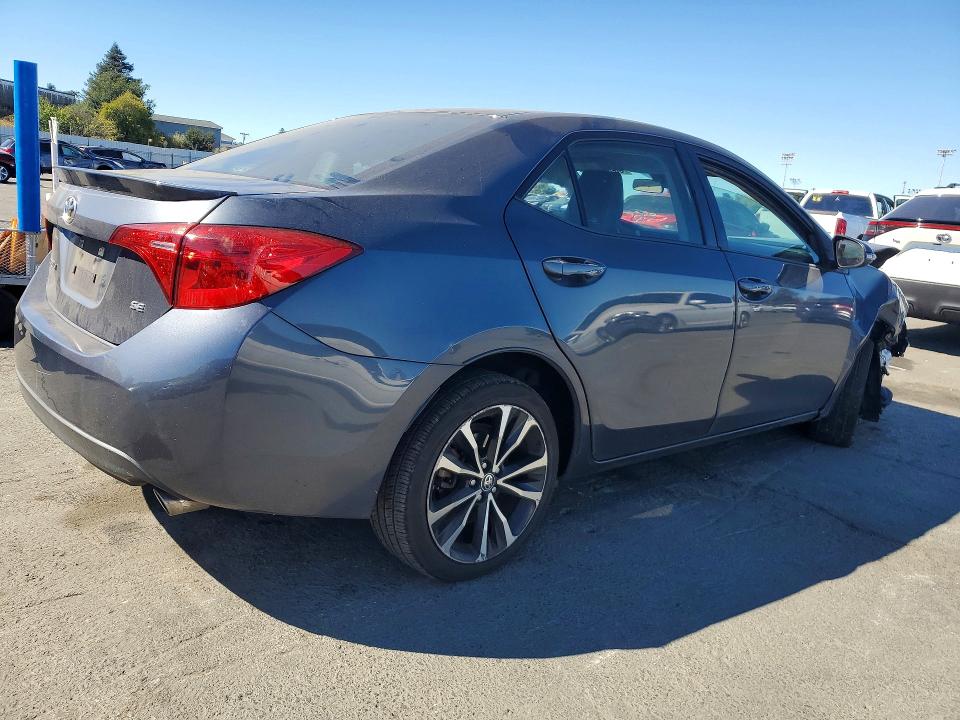2019 Toyota Corolla VIN 5YFBURHE8KP862313 COPART salvage auction — FRONT END, Ca - Salvage Certificate, sold $2,050 on 2026-07-24 (photo 3)