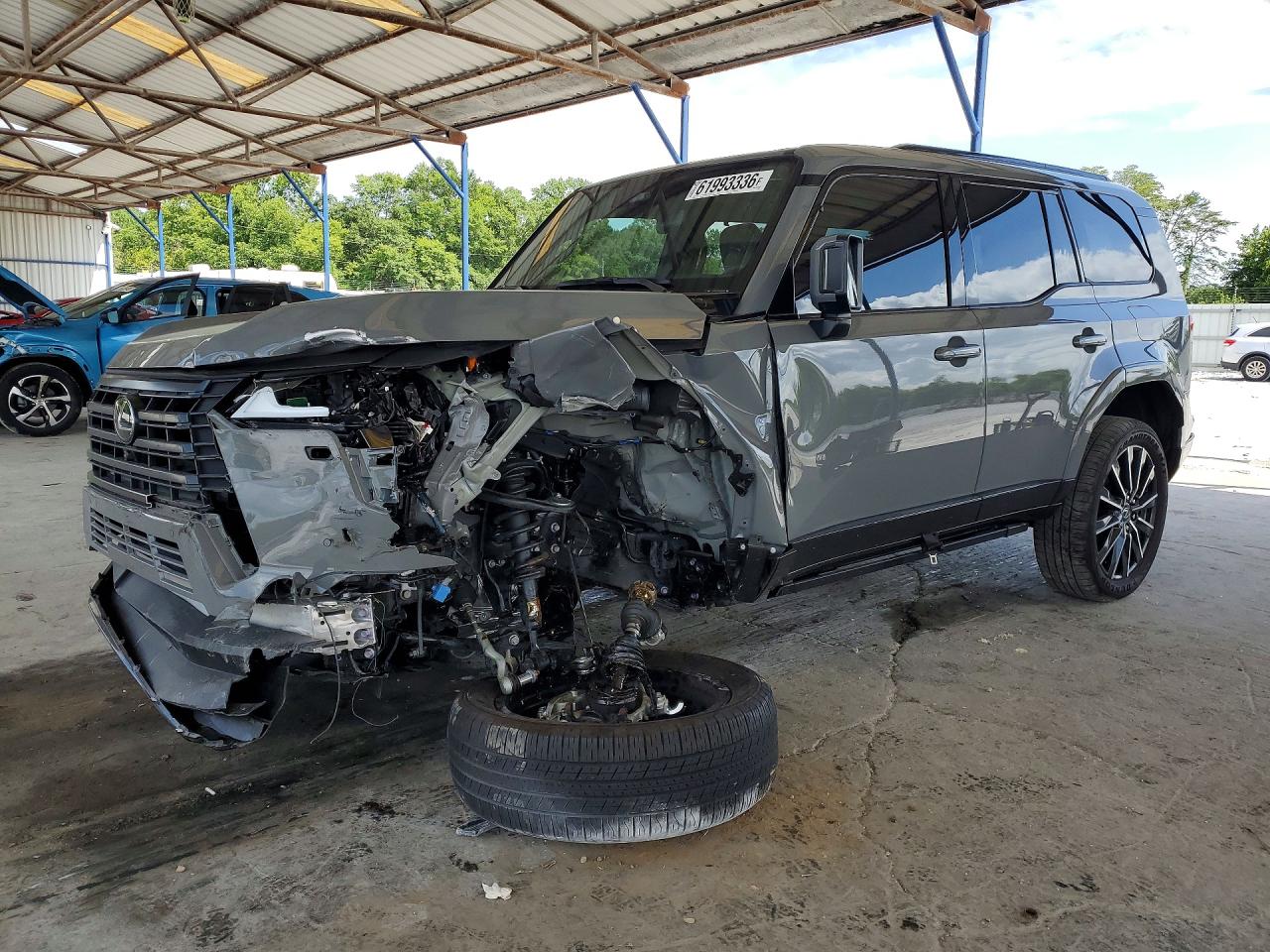 2025 Lexus GX 550 VIN JTJVBCDX2S5064603 — COPART salvage auction photo