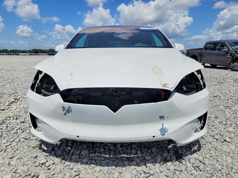 2016 Tesla Model x VIN 5YJXCBE2XGF027827 COPART salvage auction — FRONT END, MA - CERTIFICATE OF TITLE (P), sold $6,900 on 2026-07-31 (photo 5)