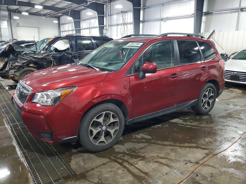 2016 Subaru Forester VIN JF2SJGDC9GH492818 COPART salvage auction — REAR END, Wi - Certificate Of Title, sold $575 on 2026-07-30 (photo 1)