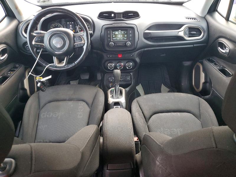 2017 Jeep Renegade VIN ZACCJBBB5HPG48007 COPART salvage auction — FRONT END, Wv - Salvage Certificate, sold $1,450 on 2026-08-13 (photo 8)