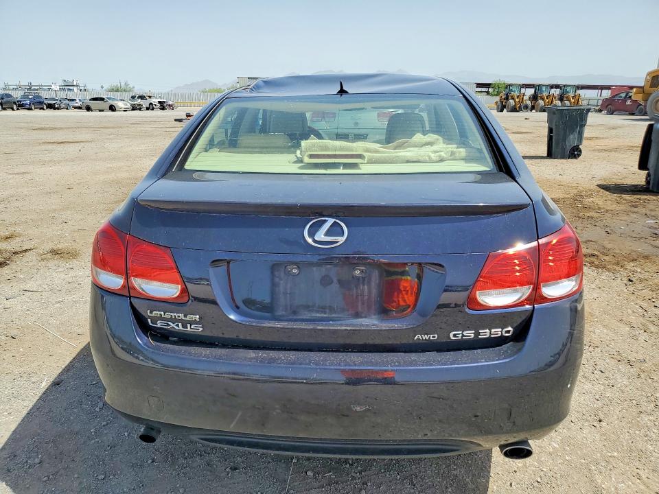 2007 Lexus Gs VIN JTHCE96S570004145 COPART salvage auction — ROOF, Az - Cert Of Title - Salvage, sold $2,400 on 2026-07-17 (photo 6)